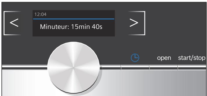 SIEMENS BF634LGS1 IQ700 - Réglage du minuteur - 1