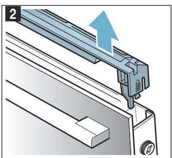 SIEMENS IQ700 - Enlever le recouvrement de la porte - 2