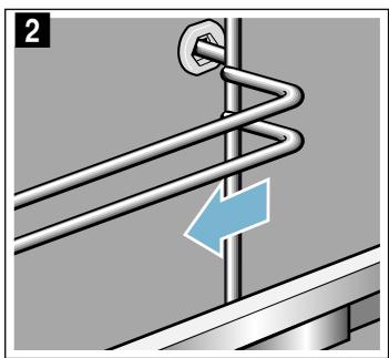 SIEMENS IQ700 - Décrocher les supports - 2