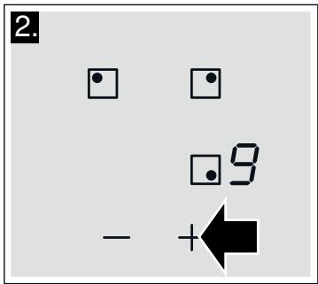 SIEMENS EH631FJB1E - Kochstufe auswahlen - 2