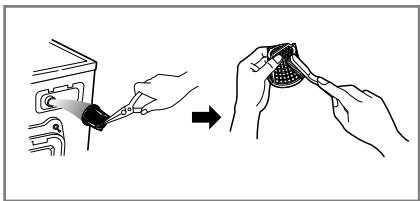 LG F74882WH - Le filtrer d'arrivée d'eau - 3