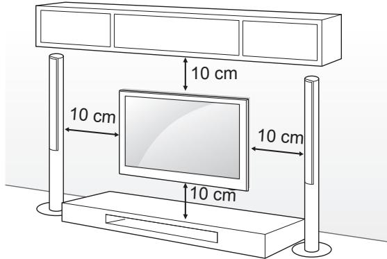 LG 42LM3400 - Mounting on a wall - 1