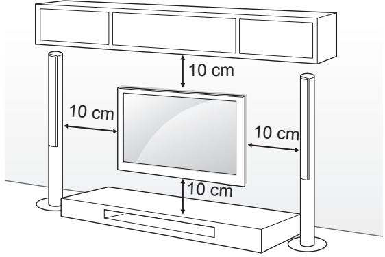 LG 42LM3400 - Wandmontage - 1