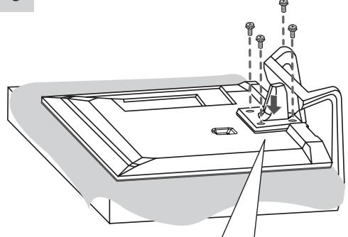 LG 47LM640S - Attaching the stand - 17