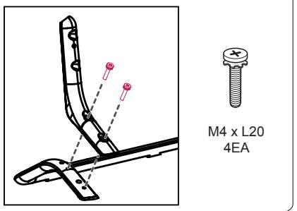 LG 40UB800V - Attaching the stand - 7
