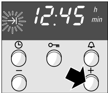 12:45 h min Clock - Key + +