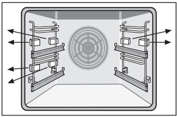 BOSCH HBN532E0F - Retrait des pièces de l'emballage - 1