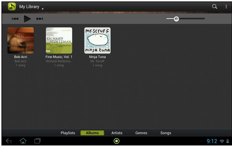 ACER ICONIA TAB W700P - Musique clear.fi - 1