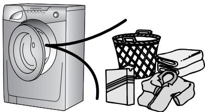 CANDY GOW 644 - Préparer le linge - 1