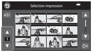 NIKON COOLPIX S6300 - Touchez Sélection impression, Imprimer toutes images ou Impression DPOF. - 2