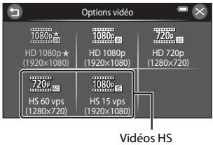 NIKON COOLPIX S6300 - Touchez une option video HS. - 1