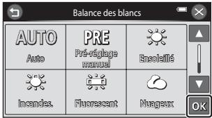 NIKON COOLPIX S6300 - Touchez une option pour appliquer le réglage. - 2