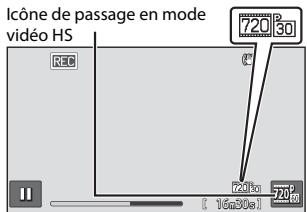NIKON COOLPIX S6300 - Appuyez sur la commande (enregistrement video) pour lancer l'enregistrement. - 2