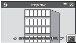 NIKON COOLPIX S6300 - Perspective : Modification de l'effect de perspective - 2