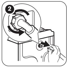 FAURE FWQ61229WC - NETTOYAGE DU TUYAU D'ARRIVÉE D'EAU ET DU FILTRDE LA VANNE - 2