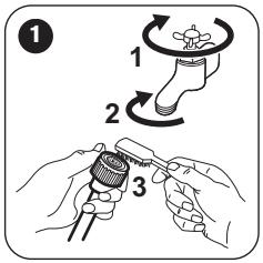 FAURE FWQ61229WC - NETTOYAGE DU TUYAU D'ARRIVÉE D'EAU ET DU FILTRDE LA VANNE - 1
