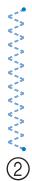 BROTHER DS 140 - Couture de points de renfort - 2