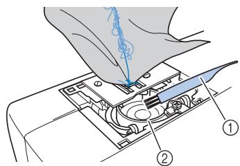 BROTHER DS 140 - Pour enlever le tissu de la machine - 4