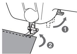BROTHER J14 - Modification du sens de couture - 1