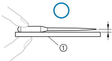 BROTHER CS 10 - Aiguille correcte - 1