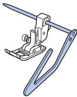 BROTHER CS 10 - Utilisation du guide de quilting en option - 4