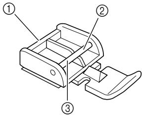 BROTHER CS 10 - Fixation d'une fermeture à glissière - 1