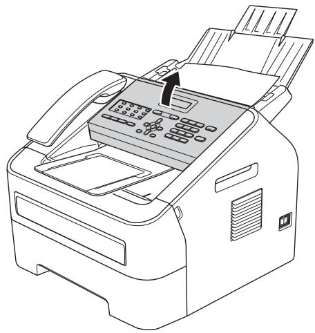 BROTHER FAX-2840 - Le document est trop long ou n'a pas eté correctement inséré ou entrainé - 1