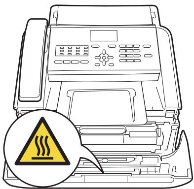 BROTHER FAX-2840 - SURFACE BRULANTE - 1