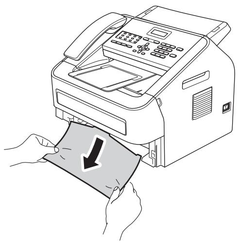 BROTHER FAX-2840 - Le papier est coincé dans le bac à papier standard - 2
