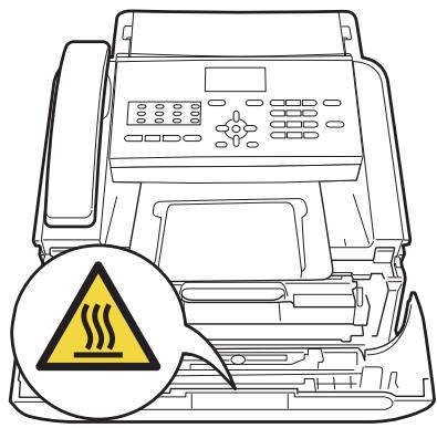 BROTHER FAX-2840 - SURFACE BRULANTE - 1