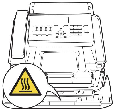 BROTHER FAX-2845 - SURFACE BRULANTE - 1
