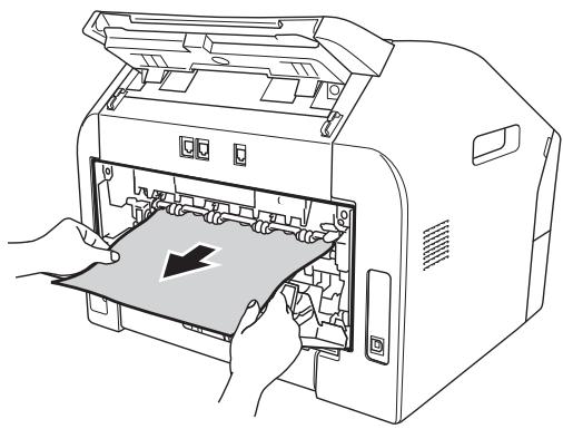 BROTHER FAX-2845 - Ouvrez le capot arrêté (bac de sortie face imprimée dessus). - 3