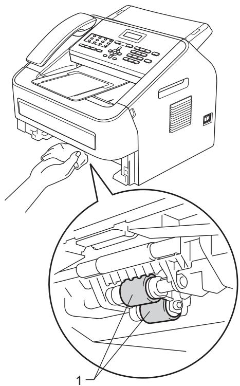 BROTHER FAX-2940 - Nettoyage des rouleaux d'entrainment du papier - 4