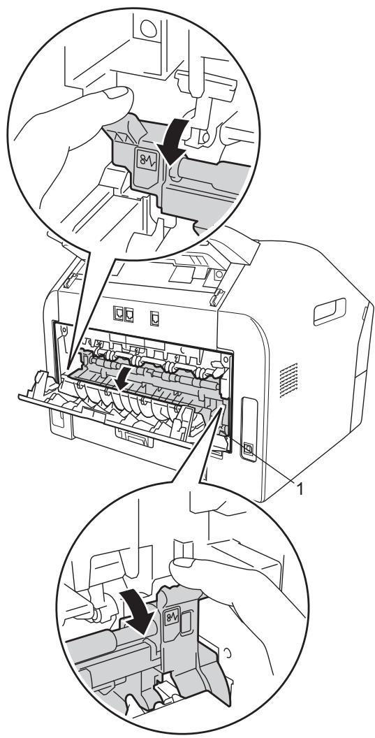 BROTHER FAX-2940 - Ouvrez le capot arrête (bac de sortie face imprimée dessus). - 2
