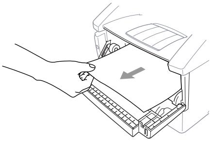 BROTHER FAX-8360P - Papier coincide pres de I'ensemble tambour - 1