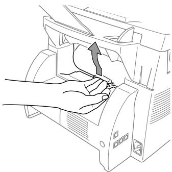 BROTHER FAX-8360P - Copie sur du papier plus écais et des cartes Bristol - 1