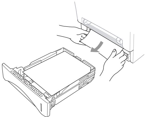 BROTHER FAX-8360P - Papier coincide dans la cassette multi-usage - 1