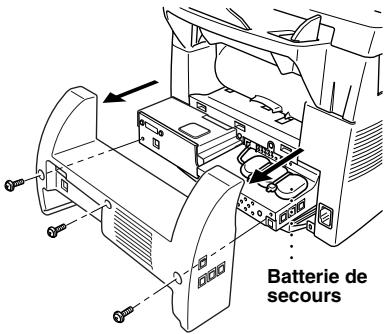 BROTHER FAX-8360P - Installer la carte de mémoire optionnelle - 4