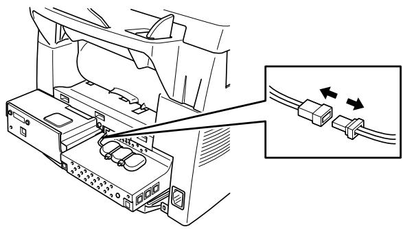 BROTHER FAX-8360P - Installer la carte de mémoire optionnelle - 6