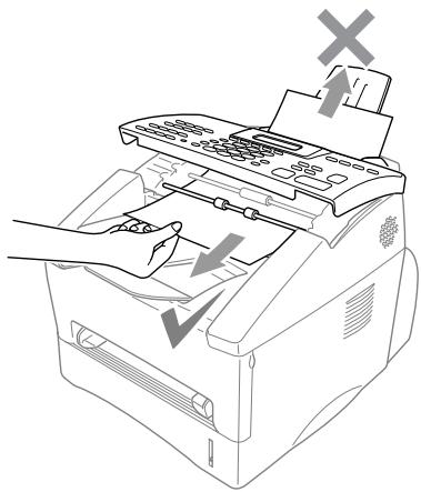 BROTHER FAX 8360P - Bourrage document - 1
