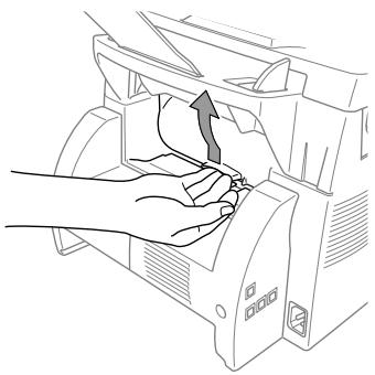 BROTHER FAX 8360P - Copie sur du papier plus écais et des cartes Bristol - 1