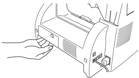 BROTHER FAX 8360P - Installer la carte de mémoire optionnelle - 1