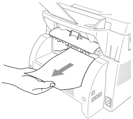 BROTHER FAX 8360P - Papier coincide dans l'unité de fixation - 1