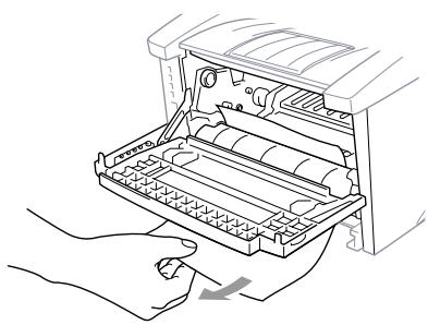 BROTHER FAX 8360P - Papier coincide pres de I'ensemble tambour - 2