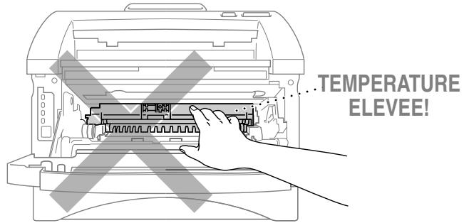 BROTHER FAX 8360P - Remplacement de l'ensemble tambour - 4