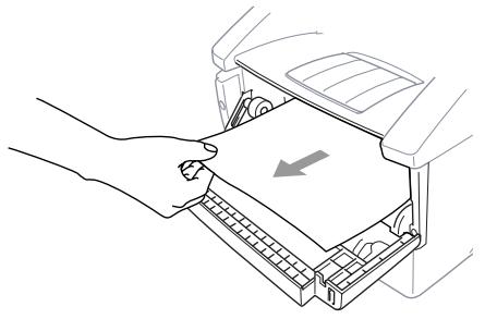 BROTHER FAX 8360P - Papier coincide pres de I'ensemble tambour - 1