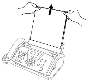BROTHER FAX-T102 - Bourrage de papier - 1
