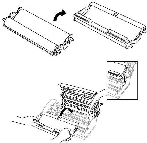 BROTHER FAX-T102 - Changement de ruban - 8