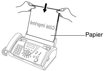 BROTHER FAX-T102 - Pour charger du papier - 2