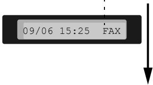 BROTHER FAX-T102 - Opérations de réception de base Sélection du mode Réception - 1
